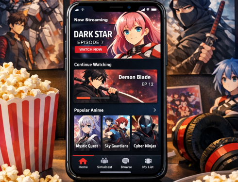 best free anime streaming apps interface