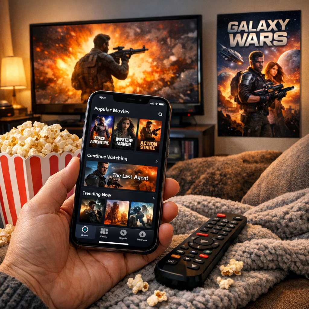 best streaming apps for movies on a smartphone