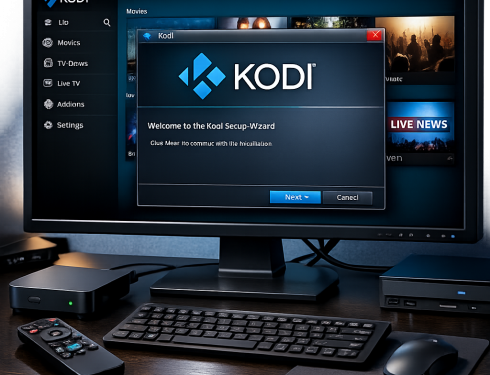 Kodi 21.3 installation screen