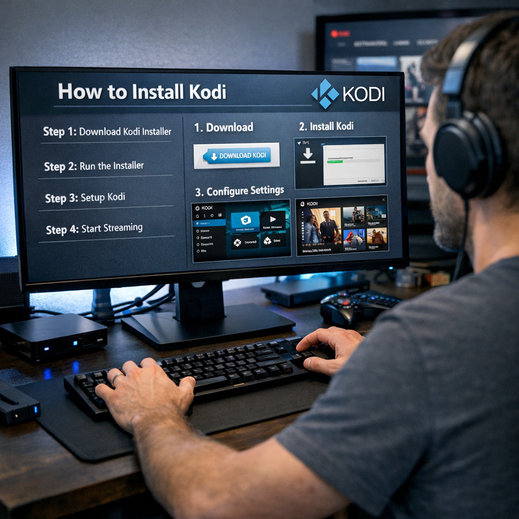 User installing Kodi builds for free movies
